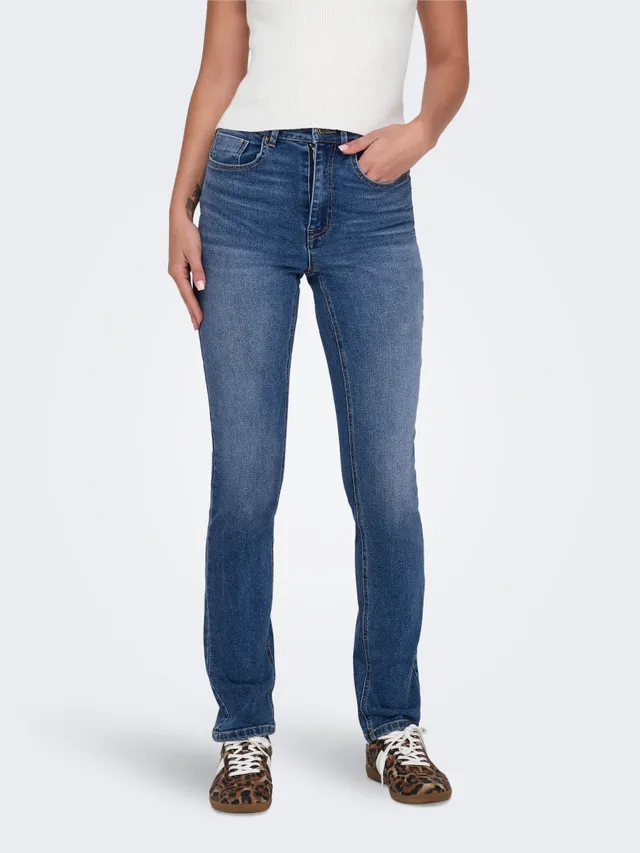 ONLY ONLWILLOW Wysoka talia Krój slim Jeans - 15332173